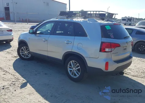 2014 Kia Sorento Lx из США, поврежденный, VIN 5XYKT4A67EG537105